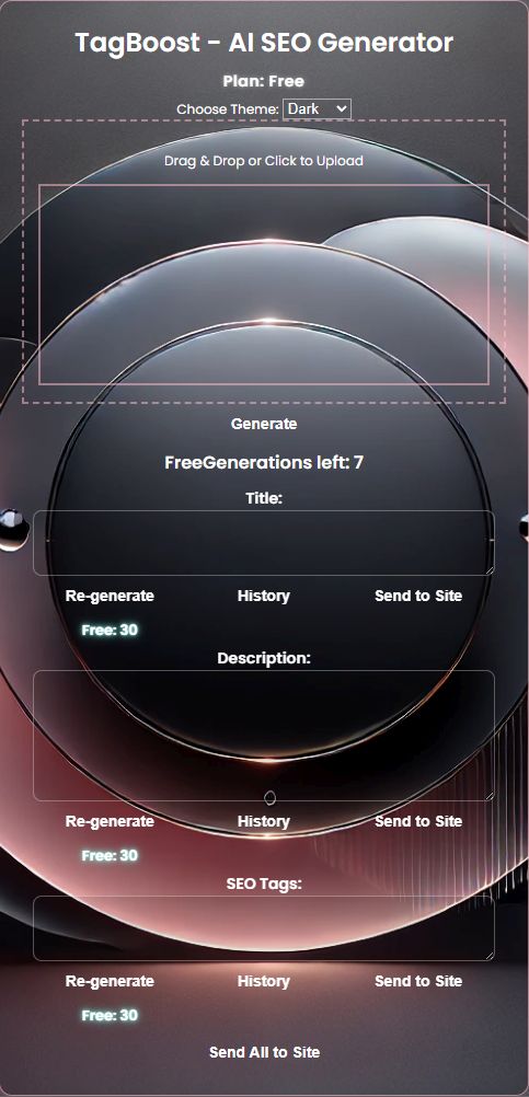 Dark Mode Empty